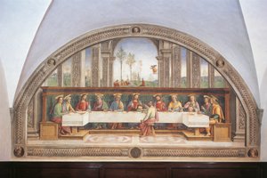 Ostatnia Wieczerza autorstwa Pietro Perugino