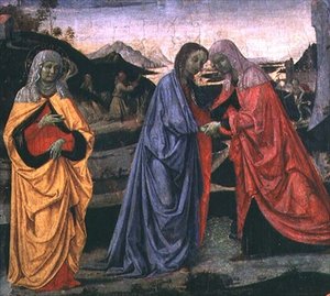 Nawiedzenie (tempera na panelu) autorstwa Pietro Perugino