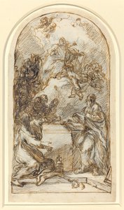 Apoteoza św. Marka [recto i verso] autorstwa Pietro Roselli