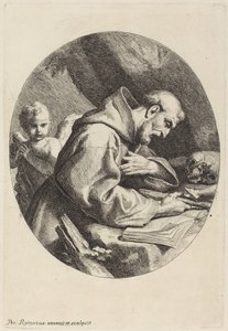 Święty Franciszek autorstwa Pietro Antonio Rotari