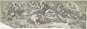 Alegoria Jesieni (górna część) autorstwa Pietro Testa