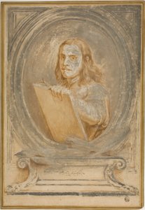 Portret Pietro Testa autorstwa Pietro Testa