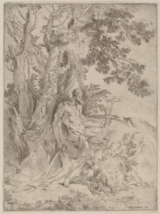 Święty Hieronim autorstwa Pietro Testa
