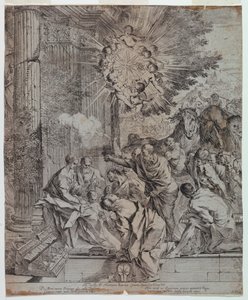 Pokłon Trzech Króli autorstwa Pietro Testa