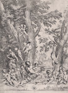 Ogród Miłosierdzia, ok. 1631-37. autorstwa Pietro Testa