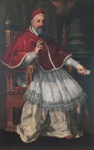 Papież Urban VIII, ok. 1624-27 (olej na płótnie) autorstwa Pietro da Cortona