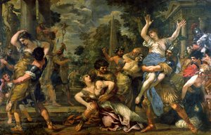 Gwałt Sabinów autorstwa Pietro da Cortona