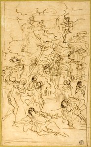 Męczeństwo św. Szczepana autorstwa Pietro da Cortona