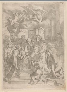 Ofiarowanie Chrystusa w świątyni autorstwa Pietro del Po (attributed to)