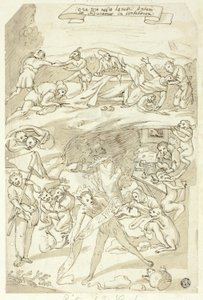 Kuszenie św. Antoniego autorstwa Pietro della Vecchia