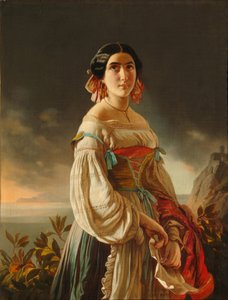 Portret księżniczki Liny Gagariny, 1847