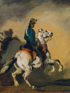 Austriacki husarz autorstwa Piotr von Michalowski