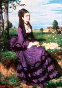 Dama w fiolecie, 1874