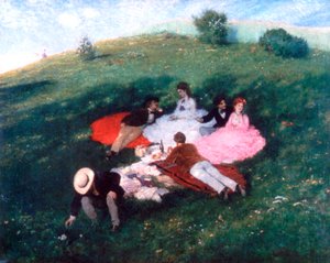 Piknik w maju 1873 r.
