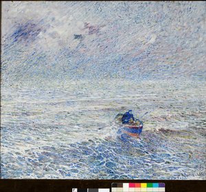 Morze Genueńskie, 1891 autorstwa Plinio Nomellini