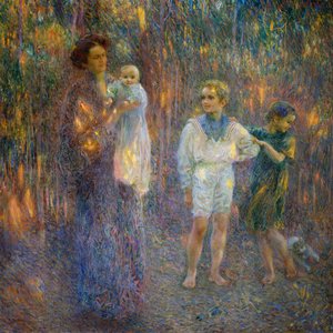 Młodsza siostra autorstwa Plinio Nomellini