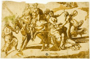 Lot Celii autorstwa Polidoro da Caravaggio