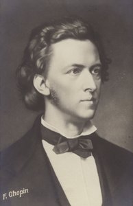 Fryderyk Chopin, polski kompozytor i pianista (1810-1849) autorstwa Polish School