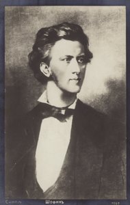 Fryderyk Chopin, polski kompozytor i pianista (1810-1849) autorstwa Polish School
