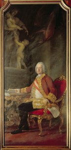 Franciszek I Święty Cesarz Rzymski (1708-65) mąż cesarzowej Marii Teresy Austriaczki (1717-80) autorstwa Pompeo Girolamo Batoni