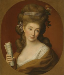 Portrait of Princess Izabela Elzbieta Potocka, née Lubomirska 1736-1816 autorstwa Pompeo Girolamo Batoni