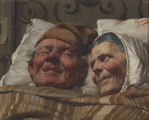 Złote wesele, ok. 1890 (olej na płótnie)