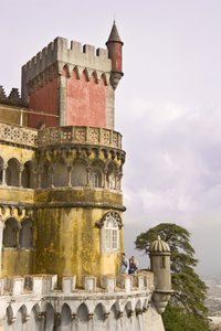 Wieża zamkowa autorstwa Portuguese School