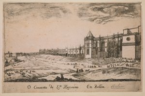 Klasztor Hieronimitów w dzielnicy Belem, Portugalia 1662 autorstwa Portuguese School