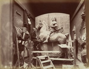 [Emmanuel Frémiet], lata 80.-90. autorstwa Possibly by Edmond Bénard