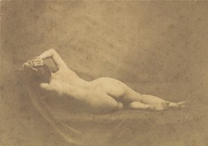 [Nago], jak. 1851. autorstwa Possibly by Eugène Durieu.