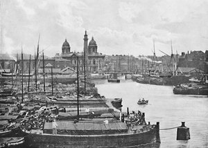 Kadłub, z doków, c1896