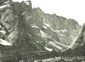 Góry Trolltindane, Horgheim, Norwegia, 1895.