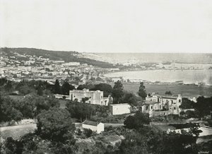 Widok z Mustafy, Algier, Algieria, 1895.