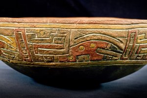Kubek / kultura Paracas (terakota)