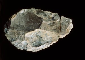 Krzemień dwustronny, górny paleolit (krzemień) autorstwa Prehistoric Prehistoric