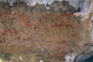 Dzikie zwierzęta (malarstwo jaskiniowe) autorstwa Prehistoric Prehistoric