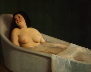 Łazienka autorstwa Prilidiano Pueyrredon