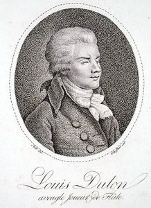 Louis Dulon, grawerowane przez Scheffnera (grawerowanie) autorstwa Pritt (after)