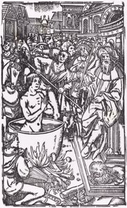 Męczeństwo świętego autorstwa Probably French 16th Century