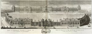 Widok pałacu Katarzyny w Carskim Siole, 1761 autorstwa Prokofy Artemyevich Artemyev