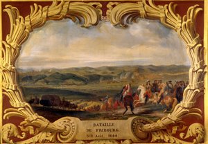 Bitwa pod Fryburgiem od 3 do 09.08.1644 Zwycięstwo Wielkiego Conde (Louis II Prince of Bourbon) (Bourbon-Conde) (1621-1686) i Henri de La Tour d