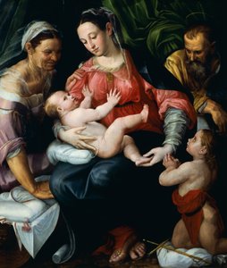 Święta Rodzina, Prospero Fontana (1512-1597).