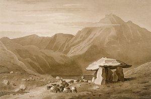 Cromlech w Gwernvale autorstwa Pryce Carter Edwards