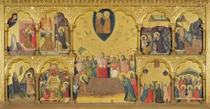 Poliptyk Zaśnięcia Marii, 1330-35
