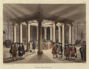 Giełda Węgla autorstwa Pugin and Rowlandson