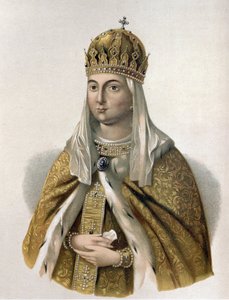 Portret Eudoksji Strechniewej (1608-1645), żony cara Rosji Michała I (Michaiła Fiodorowicza Romanowa)