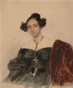 Portret hrabiny Nadieżdy Iwanowny Golicyny 1796-1868, z domu hrabina Kutaysowa, 1832