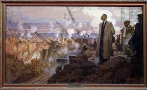 Maxime Gorki (1868-1936) autorstwa Pyotr Ivanovich Kotov