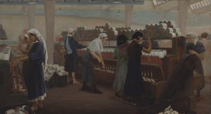 Fabryka tekstyliów w Kirovobad autorstwa Pyotr Pheonovich Stroev