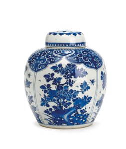 Słoik i pokrywka imbiru, Okres Kangxi, 1661-1722
